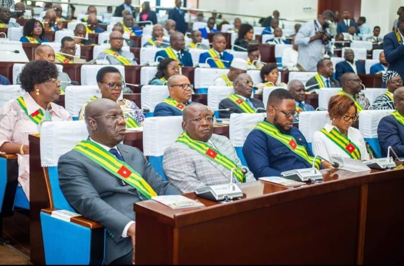 Une présentation du parlement togolais (DR)
