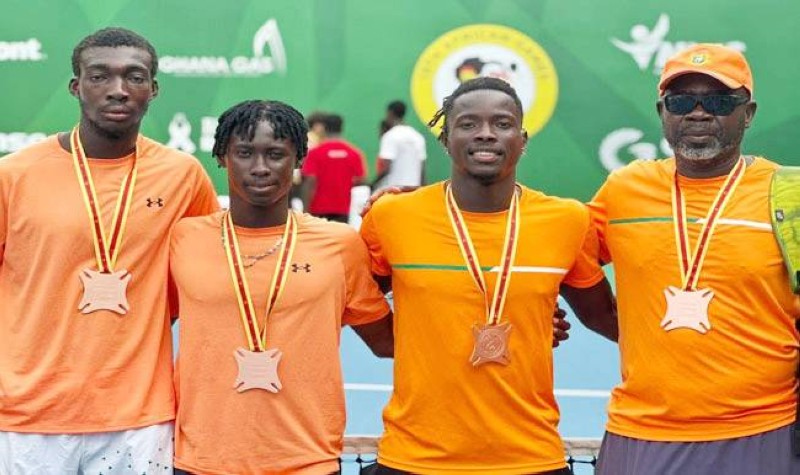 Des athlètes ivoiriens lors des Jeux africains d'Accra au Ghana. (Ph: Dr)