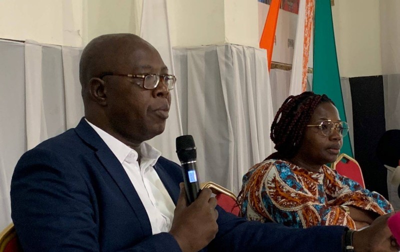 Le président de l'Unjci Jean Claude Coulibaly