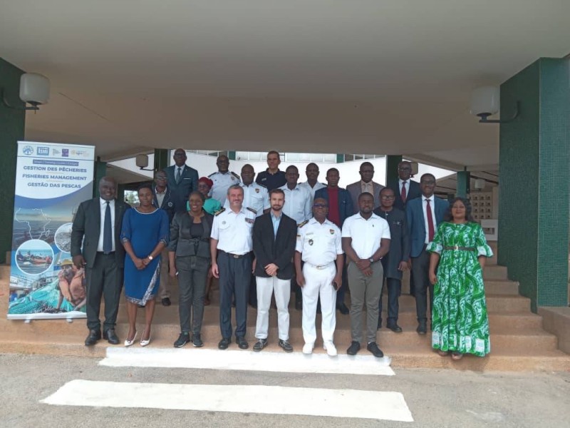 : Les participants au stage proviennent de 10 États du Golfe de Guinée. (Photo DR)