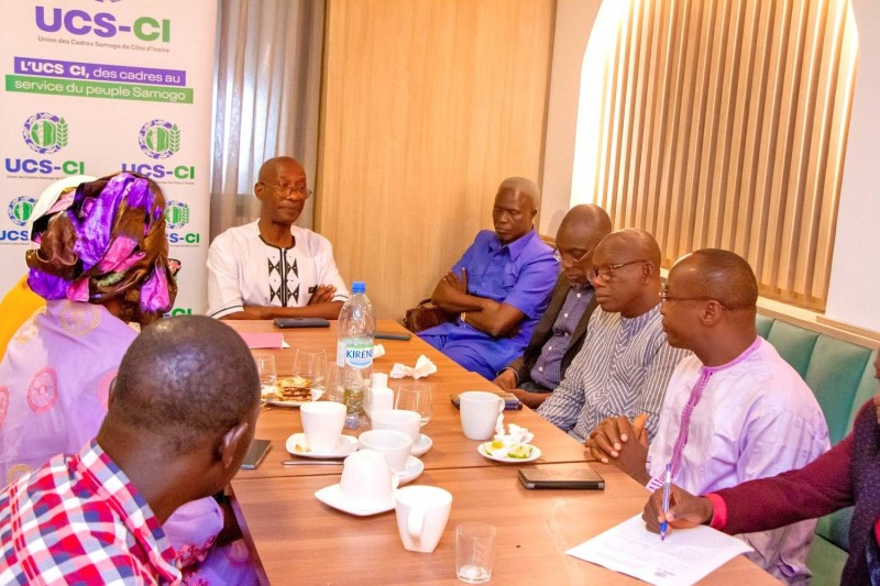 La rupture du jeûne des cadres Samogo de Côte d’Ivoire. (Ph: Dr)