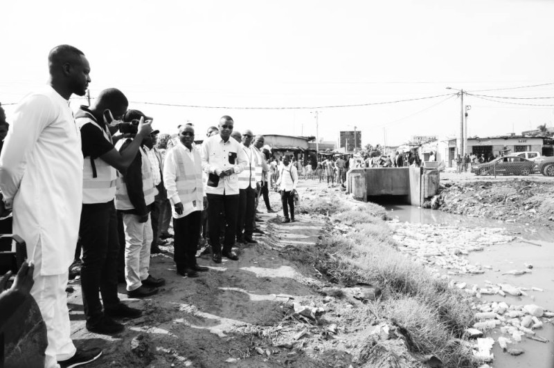 





Bouaké Fofana a dénoncé le rejet des eaux de ménage dans les ouvrages de drainage. 