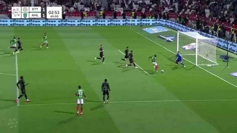 Malgré l'effort, Al Ettifaq n'a pu arracher la victoire. (Dr)