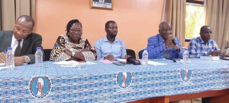 Les agents de la RTI à la conférence de presse. (Ph: Dr)