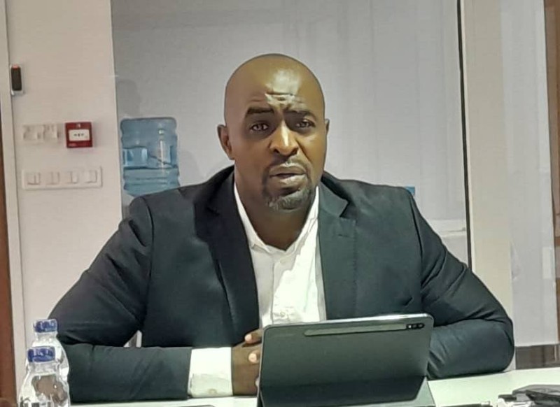 M. Ange Kacou Diagou, président directeur général de New digital Africa, veut apporter des solutions à ces coupures de câbles d'internet. (Ph: Dr)