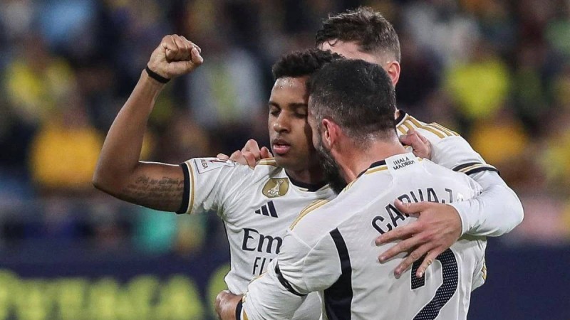Le Real Madrid s’est imposé 2 à 0 grâce à un doublé de Rodrygo. (DR)