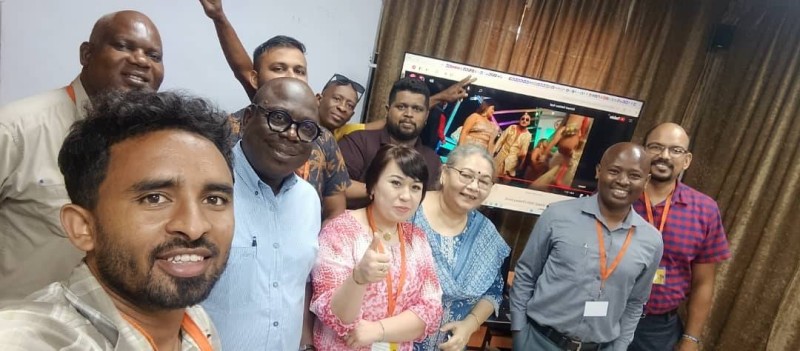 Les participants à la formation ITEC de Kolkata.