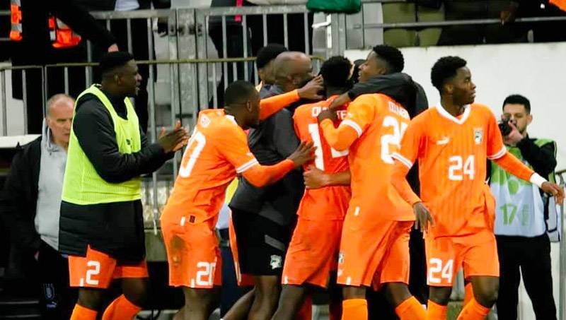 Les Éléphants de Côte d'Ivoire ont barri fort face à l'Uruguay en match amical. (Ph: Dr)