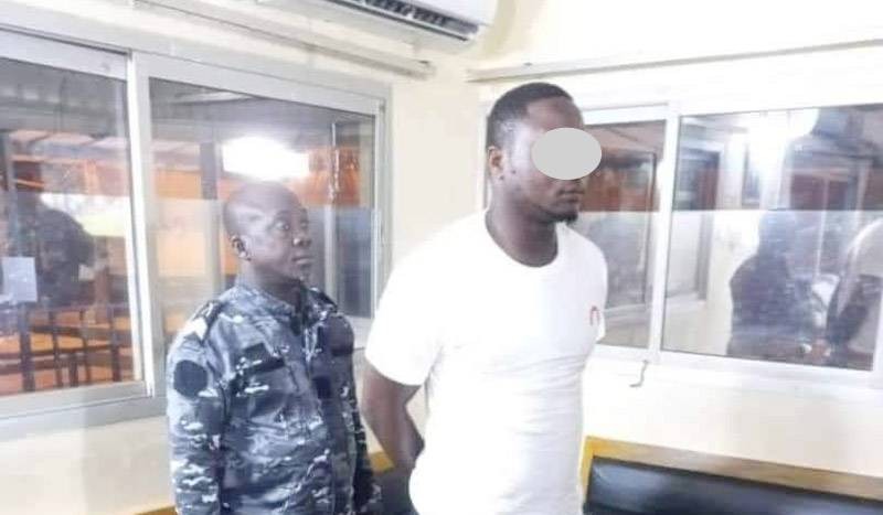 Le présumé assassin de N'Da Abekan Ornela interpellé au Ghana par la police ivoirienne en collaboration avec celle du Ghana. (Ph: Dr)