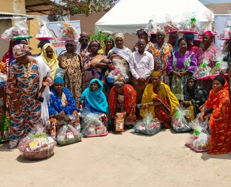 Les femmes ont été les premières à bénéficier de l'appui de la fondation.