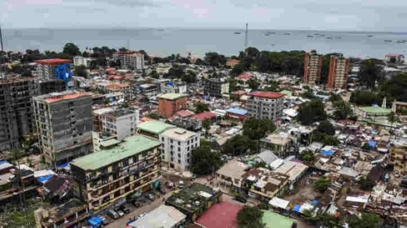Une vue partielle la capitale Conakry 