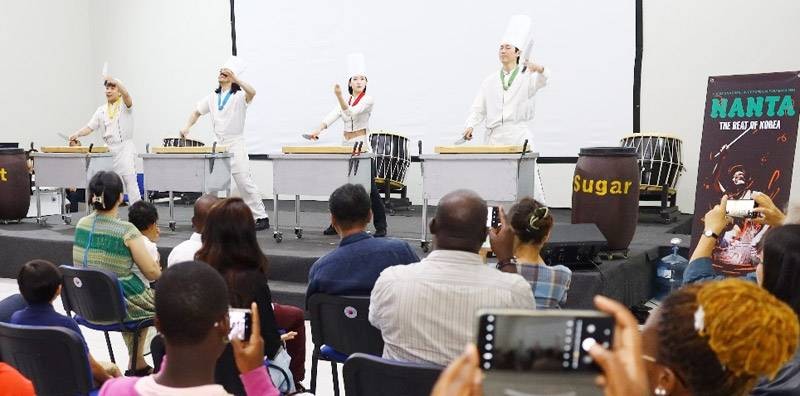 La culture coréenne était à l'honneur jeudi à Abidjan. (Ph: Dr)