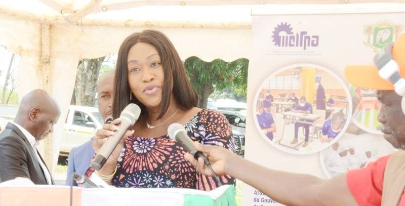 La directrice générale de l'Agefop, Karitia Coulibaly De Medeiros. (Ph: Dr)