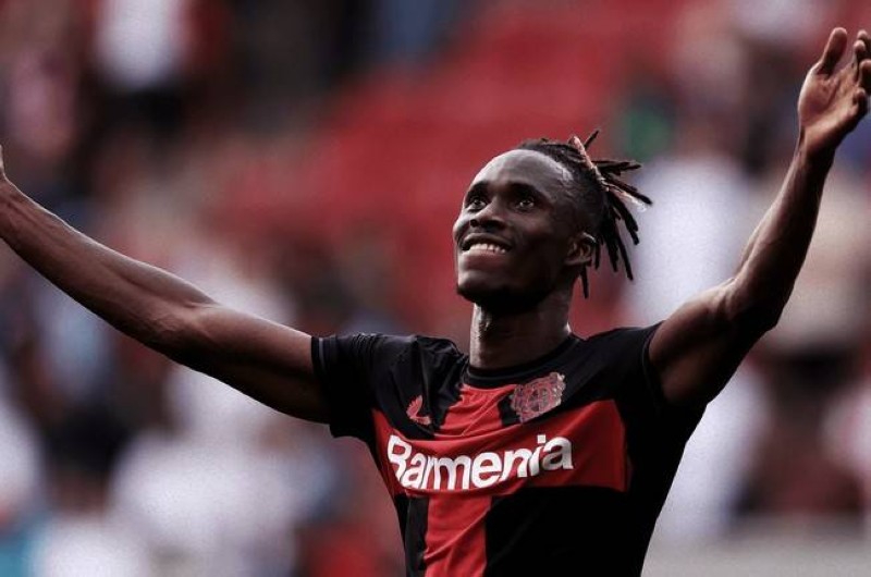 L'Ivoirien Odilon Kossounou est un défenseur au Bayer Leverkusen. (Ph: Dr)