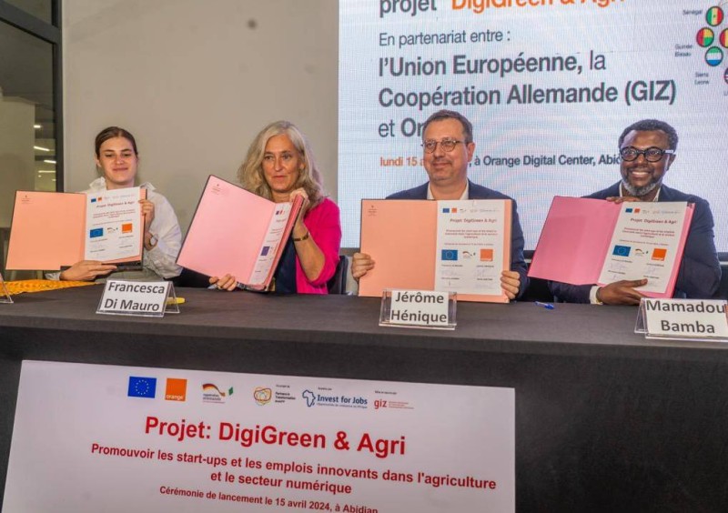 Lancement projet du DigiGreen & Agri »,