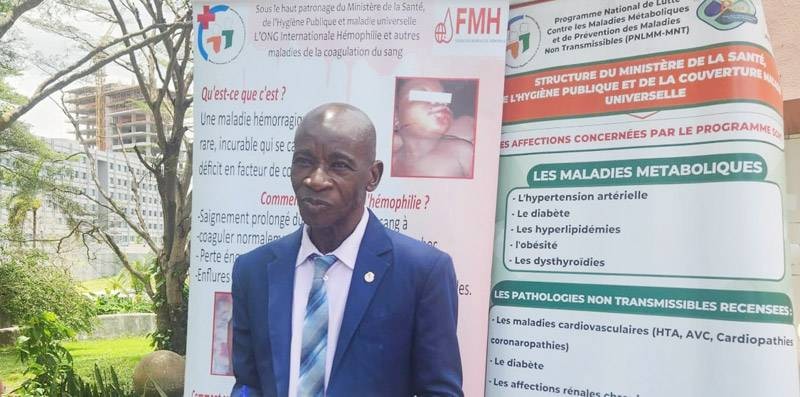 Le président de l'Ong IHMS, Moïse Koffi N’Dri. (Ph: Dr)