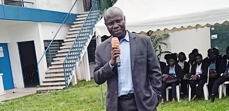 Cissé Yacouba a annoncé une bonne nouvelle aux étudiants. (Ph: Dr)