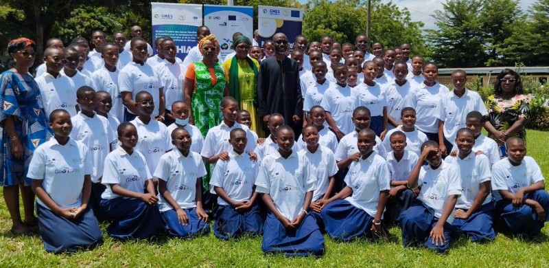 Les filles du lycée Mamie Faitai engagées dans le processus. (Dr)