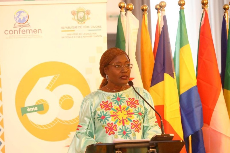 La présidente de la Confemen, Pr. Mariatou Koné. (DR)