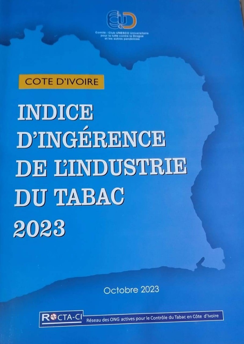 Le Rapport sur l'ingérence des fines du tabac en Côte d'Ivoire.
