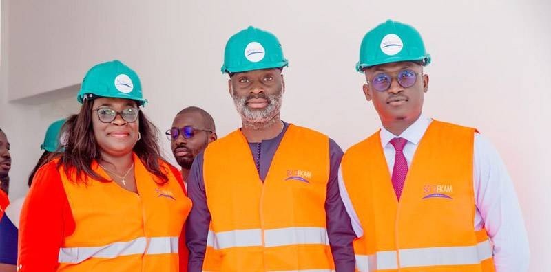 L'entreprise de construction a présenté son projet au député-maire de Bingerville. (Ph: Dr)