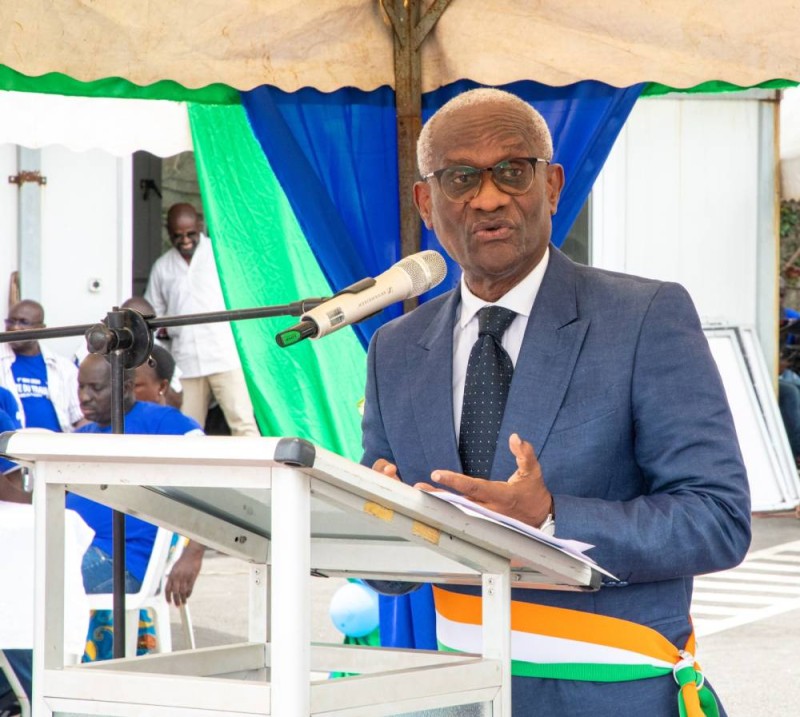 le premier adjoint au maire Kloblabi-Dibi Michel,