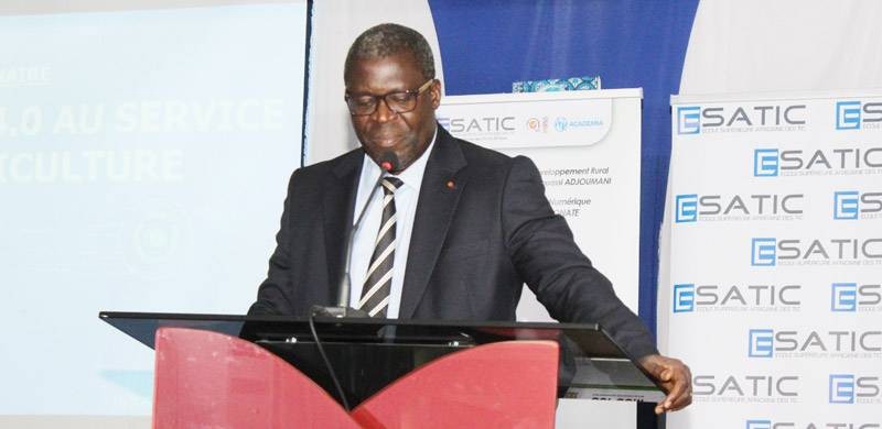 Professeur Konaté Adama, directeur général de l’École supérieure africaine des technologies de l'information et de la communication. (Ph: Dr)