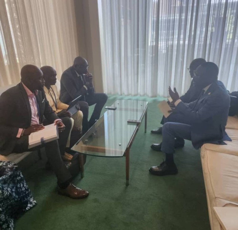 L’objectif de cette audience était d’échanger sur les clés de succès de la Côte d’Ivoire dans la mise en œuvre de réformes, de stratégies et politiques publiques, en matière de population et développement. (Ph: Dr)