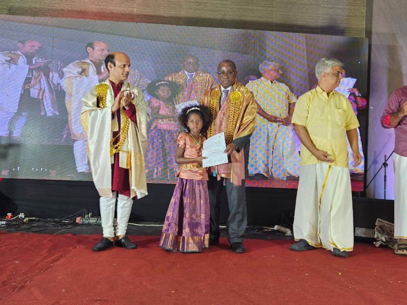 "Cette célébration du nouvel an « Tamoul » avait pour objectif de faire progresser les relations entre les deux pays et promouvoir la tradition indienne. (Ph: Dr)