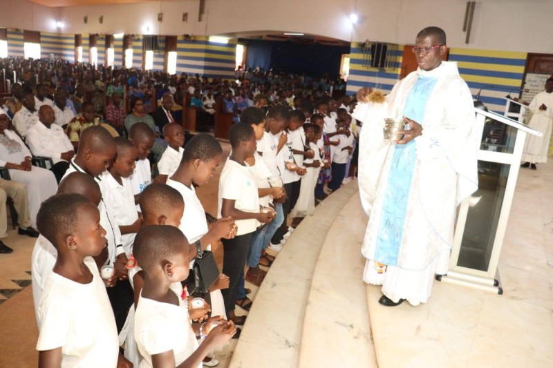 Une messe pour l'ex-Président Henri Konan Bédié décédé le 1er août 2023. (Ph: Dr
