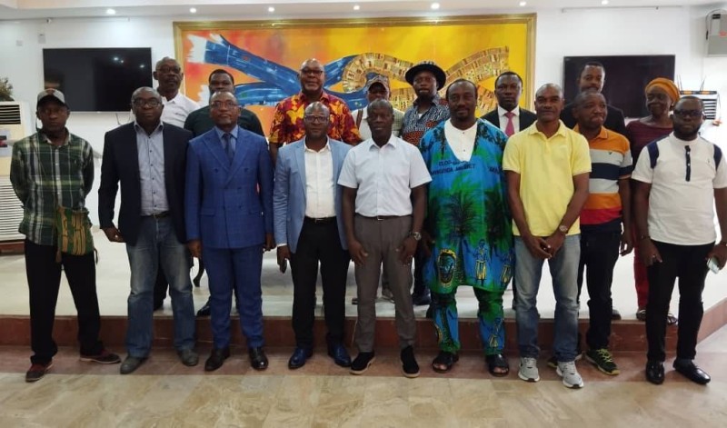 Des présidents des Associations des commuanautés Camerounaises étaient présents. (DR)