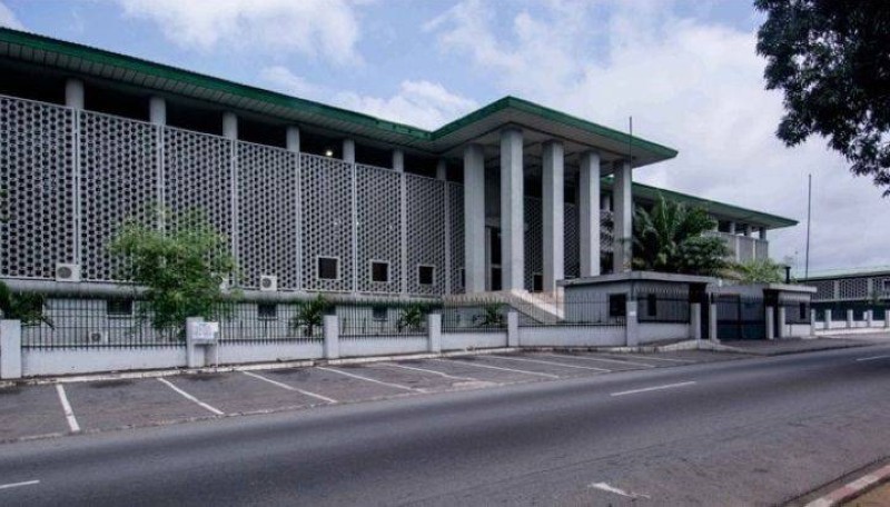 Le palais de justice d'Abidjan-Plateau