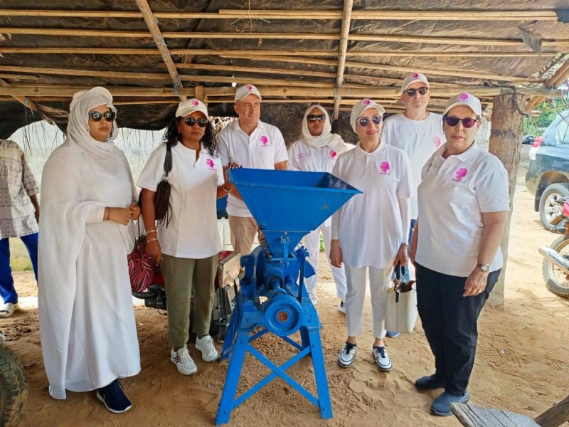 Le don des chefs de missions diplomatiques accrédités en Côte d’Ivoire (Gecmd-CI). (Ph: Dr)