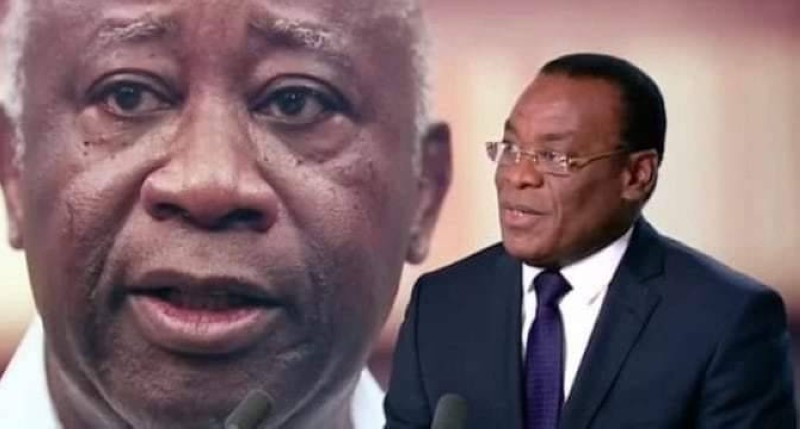 Pascal Affi N'Guessan et son ex-mentor, Laurent Gbagbo. (DR)