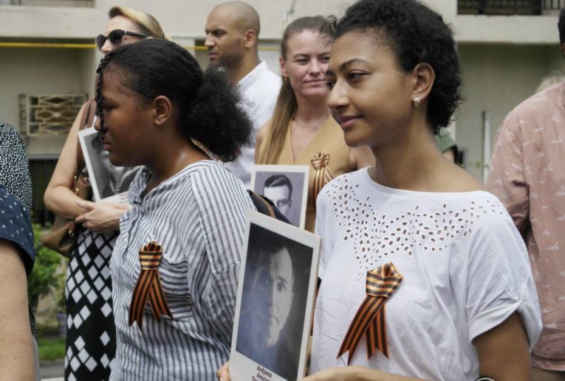 La journée commémorative a été marquée une marche en hommage aux vétérans. (Ph: Dr)