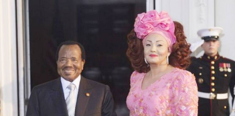 Le président camerounais Paul Biya (à gauche) et son épouse Chantal Biya. (Ph: Dr)
