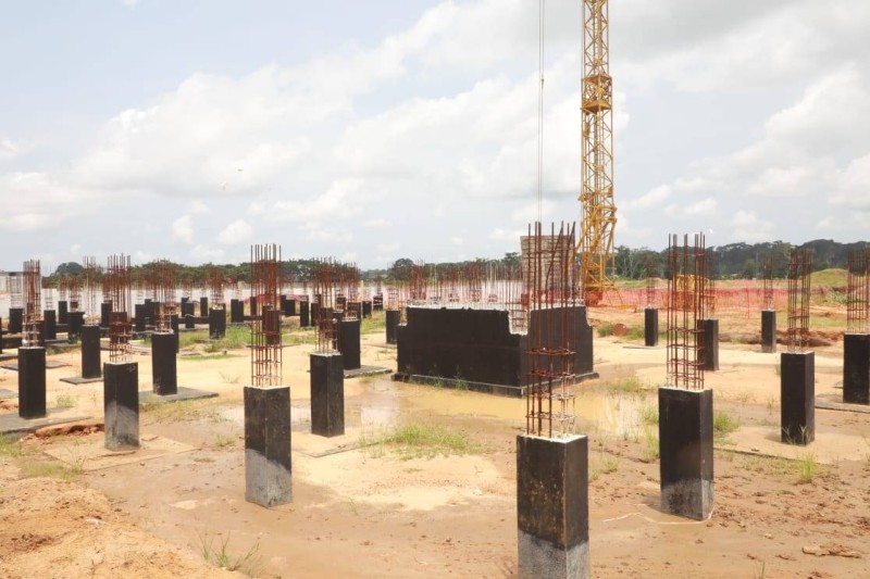 Une vue du chantier. (Ph: Dr)