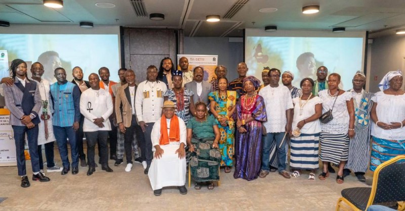 L’ensemble des associations kamites de Côte d’Ivoire. (Ph: Dr)