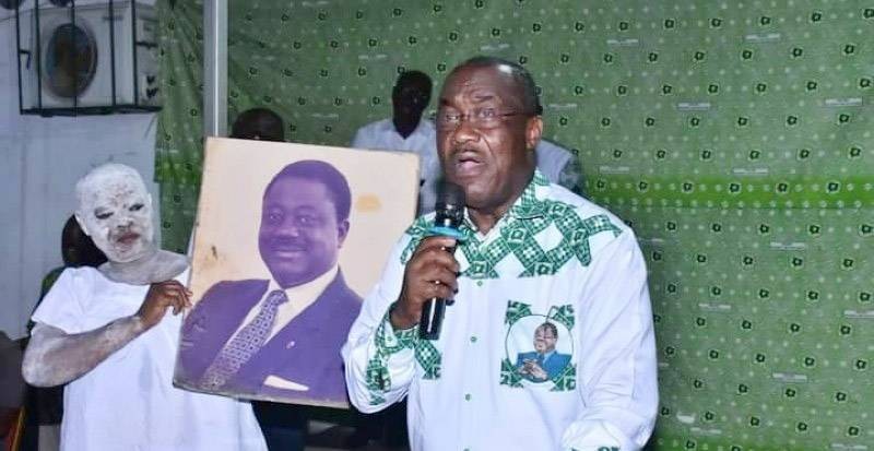 Le vice-président du Pdci-Rda a rendu un vibrant hommage au Président Henri Konan Bédié. (Ph: Dr)