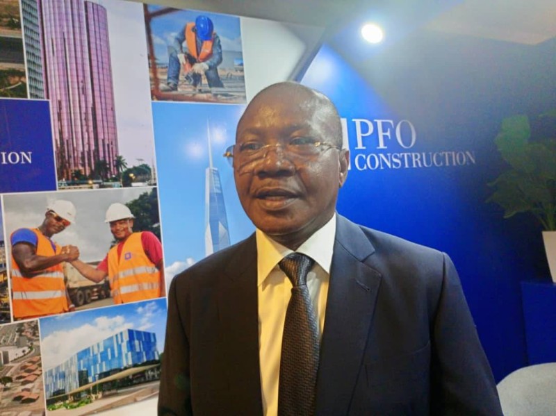 Léandre Assié, Conseiller des administrateurs du Groupe Pfo, en charge des activités de construction et de développement. (Ph: Dr)