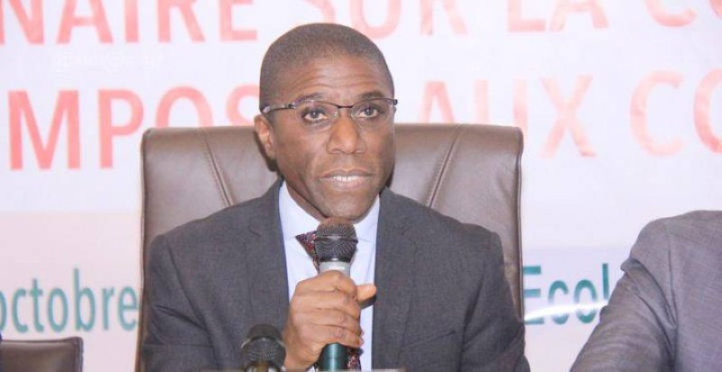 Le directeur général du Trésor, Arthur Ahoussi. (Ph: Dr)
