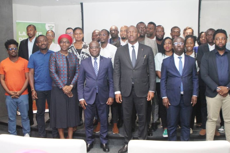 Les startups invitées à représenter dignement la Côte d'Ivoire à Paris. (Ph: Joséphine Kouadio)