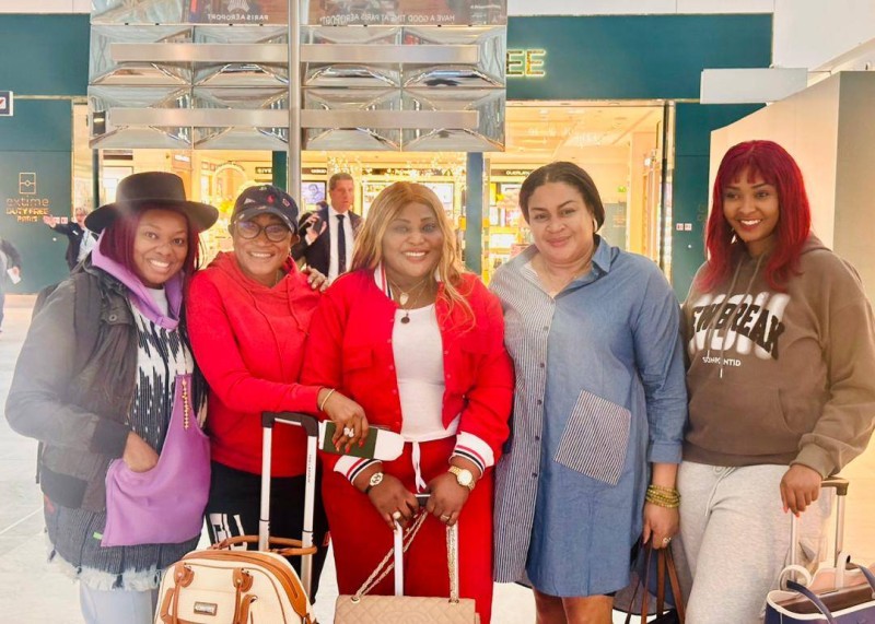 Quelques membres de la délégation ivoirienne à Cannes. (Ph: Dr)