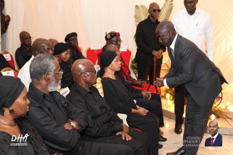 Le président de l'Assemblée nationale, Adama Bictogo a présenté ses condoléances à la famille Henri Konan Bédié. (Dr)