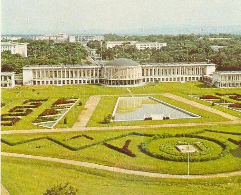 Une vue du Palais de la Nation à Kinshasa. (Ph: Dr)
