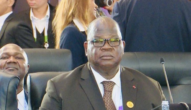 Le ministre des Eaux et Forêts Laurent Tchagba au Forum mondial del'eau à Bali