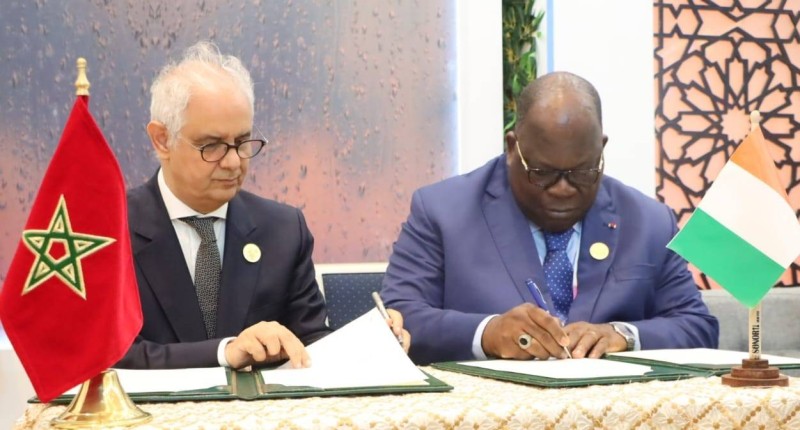 MM.Nizar BARAKA et Laurent TCHAGBA