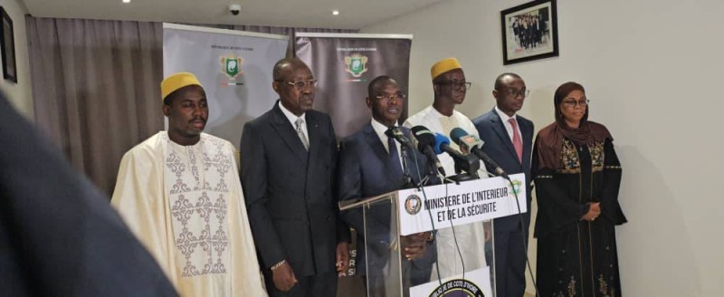 Le ministre Vagondo Diomandé fait des précisions. (Ph: Dr)