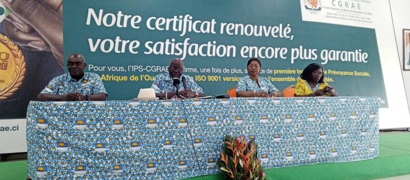 Le président de l’Association a souligné que cette Maison sera celle des retraités aussi bien du privé que du public. (Dr)
