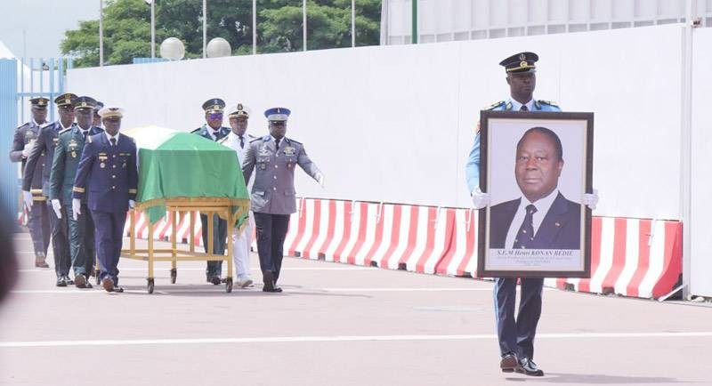 La nation ivoirienne a rendu un hommage au Président Henri Konan Bédié. (Ph: Dr)